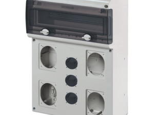 Табло 14-DIN, 4-контакта 16A/32A и 3x ШУКО, Scame Block 5 632.5520-000